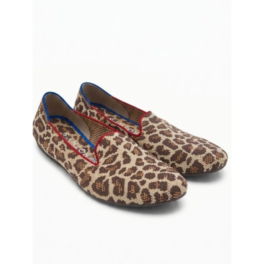 Rothy's Animal Print Leopard Slip-on Women's Loafers.